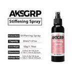 Fabric Stiffener Spray for Hats Bags and DIY Crafts – Water-Based Non-Toxic Washfast Hat Stiffener and Ironing Aid Starch – Temporary Hold for Straw Hats Fabric and Craft Projects – 30ml 50ml 120ml