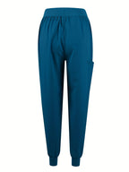 Unisex Medical Scrubs Set – Breathable Quick-Dry V-Neck Top & Drawstring Jogger Pants, Nursing Uniform for Women & Men, 7 Colors, Sizes S-XXL, Ideal for Hospitals, Dental Clinics & Veterinary Work