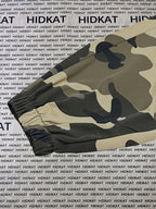 Women's Camo Cargo Pants – Lightweight Breathable Hiking Outdoor Casual Long Pants Multi-Pocket Elastic Waist XS-XXL Camouflage