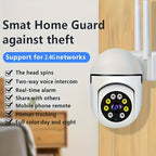 6-Pack 1080P Full HD WiFi Security Camera with 355° Panoramic Rotation, Night Vision, Two-Way Audio & Motion Detection – Wireless Indoor Home Security Camera, USB Powered, Smartphone Compatible