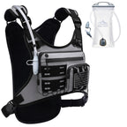 Running Hydration Vest with 3L Water Bladder Lightweight Adjustable Chest Pack Reflective Gear Holder for Men Women Marathon Trail Running Hiking Black Gray Camo Olive