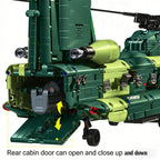 32.68" Large-Scale Heavy Transport Helicopter Building Block Model Set - Easy Assembly Military Helicopter Brick Kit, Adult Display Model, Cool Gift for Men | Christmas Halloween Thanksgiving Gift