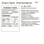 Dried Apricots Snack 3 Bags Pack Natural Tropical Dried Fruit Healthy Sweet Snack for Parties Gifts Travel