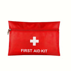Outdoor First Aid Kit 22-Piece Emergency Survival Medical Pack for Camping Hiking Hunting Travel Backpacking – Portable Waterproof Bag with Essential Gear