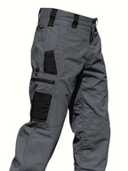 Men's Tactical Cargo Pants 2-Pack Ripstop Multi-Pocket Outdoor Work Pants for Camping Hiking Hunting Fishing Straight Leg Belt Loops S-XXXL