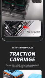 1:64 Alloy Mini Remote Control Off-Road Truck with Shock Absorbers Die-Cast RC Car Toy Gift for Boys Kids Birthday Christmas Halloween Dark Gray Teal Green Sky Blue Mixed