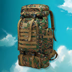 21 Gal Tactical Hiking Backpack 3-Day Assault Pack – Unisex MOLLE Oxford Fabric DIY Adjustable System for Hiking Camping Hunting Travel & Sports, 6 Colors