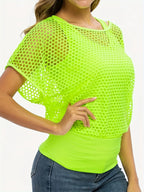 Women's Mesh Tank Top 2-in-1 Look Layered Sleeveless Shirt Casual Summer Fashion Top for Women S-XXL Multiple Colors