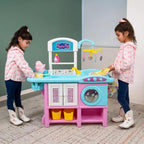 Peppa Pig Baby Evie 2-in-1 Nursery & Laundry Playset for Girls Ages 3+, Includes 8" Baby Evie Plush, High Chair, Play Washing Machine, 3 Outfits & Accessories - Official Licensed Role Play Pretend Toy Gift