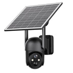 4G LTE Solar Security Camera Outdoor Wireless – No WiFi Needed, 4K Night Vision, 360° Live View, Two-Way Audio, Waterproof Trail Camera for Hunting, Farm, Ranch & Wildlife Monitoring
