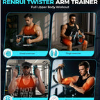 U-Shaped Adjustable Chest and Arm Muscle Strength Trainer 60-100 lbs Spring Resistance Band Triceps Chest Workout Equipment 2-Level Adjustment Detachable Portable Home Gym Fitness