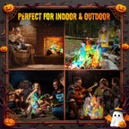 Fire Color Changing Packets 12 or 24 Pack Magic Colorful Flame Packets for Fire Pit Campfire Bonfire Outdoor Fireplace Fun Camping Accessories for Adults Kids Family Party Night