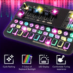 BM-800 Podcast Recording Studio Bundle with Live Sound Card, Voice Changer & Earphones – Complete Audio Interface Kit for Streaming, Vlogging & Live Broadcast, Multiple Models Available