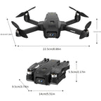 GPS Drone with Camera for Adults 4.5-Inch LCD Screen Remote, Brushless Motor, GPS Auto Return & Follow Me, Gesture Flight, Altitude Hold, 32G SD Card, Under 250G – Professional RC Quadcopter for Beginners