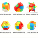 Magic Ball Cube Puzzle Maze Toys for Kids 12pcs – Random Color Mini Ball Maze Party Favors, Goodie Bag Stuffers, Pinata Fillers, Carnival Prizes, Classroom Rewards, Birthday Christmas Gifts for Boys Girls