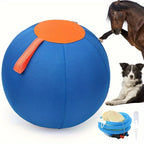 Large Inflatable Dog Ball Toy – Interactive Herding Training Ball for Dogs, Anti-Boredom Exercise Toy for Bulldogs, Golden Retrievers & Australian Shepherds, No Battery Required