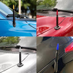 5.3" Short Car Antenna Carbon Steel – Universal Fit AM/FM Signal Booster Replacement Antenna, Durable Anti-Break Design, Multiple Colors for Car Exterior Decoration & Upgrade