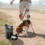 Dog Water Bottle Dispenser 3000ml/101oz with Pull-Out Drinking Bowl - Portable Travel Water Bowl for Dogs Camping Hiking Walking Park Beach - Large Capacity Pet Water Bottle Leak-Proof BPA-Free