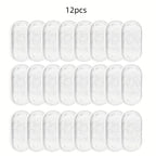 Cat Water Fountain Replacement Filters 12 or 24 Pack for 67oz 2L and 108oz 3.2L Stainless Steel Pet Water Dispensers Easy Install Long-Lasting Filtration