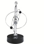 Newton's Cradle Pendulum Desk Toy Perpetual Motion Ball Kinetic Energy Physics Science Decoration for Home Office Desk Unique Gift for Adults Men Women Teens STEM Science Lovers Art Decor