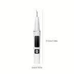 Electric Pet Teeth Cleaning Kit for Cats and Dogs USB Rechargeable Tartar Stain Remover with 4 Cleaning Heads 5 Modes - Dog Cat Dental Care Tool