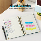 A5 Spiral Notebook Hardcover 300 Pages – Thick 100GSM No Bleed-Through Paper, Leather Cover Journal for College, Work & Writing – For Men & Women (Pink, Black, Green, Purple)
