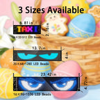 Flexible LED Dot Matrix Display Panel 16x96 – Programmable RGB Scrolling Sign with App & Remote Control, USB Powered, DIY Animated Lighting for Shop, Store, Hotel, Car, Home Decor