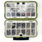 Fishing Lure Kit 306PCS & 84PCS – Complete Tackle Box with Hooks, Sinkers, Bobbers, Jigs, Beads, Swivels & Snaps | Freshwater Fishing Accessories Set for Bass Trout Carp