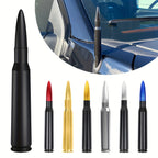 5.3" Short Car Antenna Carbon Steel – Universal Fit AM/FM Signal Booster Replacement Antenna, Durable Anti-Break Design, Multiple Colors for Car Exterior Decoration & Upgrade
