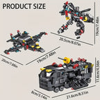315 PCS SWAT Special Forces Vehicle Building Blocks Set – Military Robot Car Construction Toy for Boys – STEM Educational Brick Kit – Birthday Christmas Halloween Gift for Kids Ages 6-12