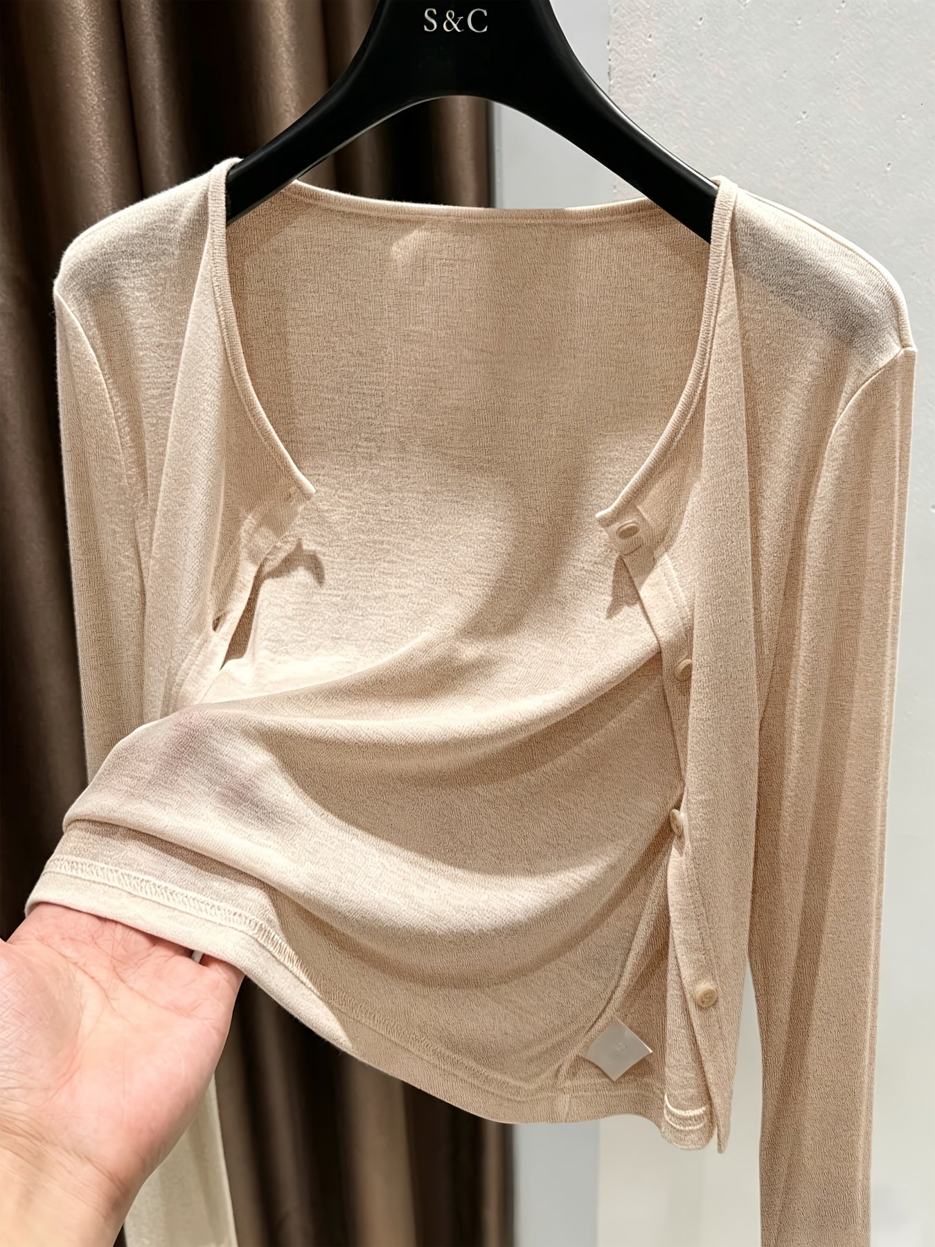 Women's Thin Shawl Cardigan Light Cover-Up Jacket – Lightweight Open Front Outerwear for Spring Summer Beach Vacation