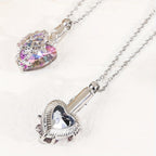 3-Piece Colorful Urn Necklace Set for Ashes - Cylindrical Butterfly & Dragonfly Memorial Cremation Pendants for Pet & Human Loss, Share with Family, Keepsake Jewelry Gift Set (3pcs)