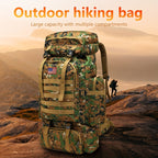 21 Gal Tactical Hiking Backpack 3-Day Assault Pack – Unisex MOLLE Oxford Fabric DIY Adjustable System for Hiking Camping Hunting Travel & Sports, 6 Colors