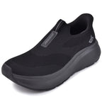 Men's Hands-Free Slip-In Sneakers – Wide Toe Box, Zero Drop Sole, Cushioned Mesh Walking Shoes for Casual & Everyday Wear – Rubber Sole, Pull-On Design (US 8–13.5)