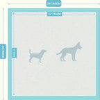 Extra Large Disposable Dog Training Pads 23.6x23.6 inch Leak-Proof Odor Control Absorbent Puppy Pee Pads Housebreaking Supplies Potty Training 50 100 200 Pack