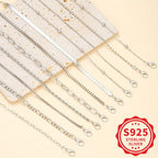 11 Pcs Women's Boho Silver Plated Twisted Snake Chain Bracelet Set – Stackable Layered Bracelets for Women, Minimalist Vacation & Daily Wear Jewelry, Perfect Gift Set
