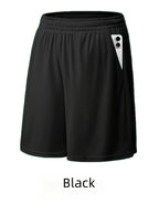 Men's Quick-Dry Athletic Shorts with Pockets & Adjustable Waistband – Lightweight Loose-Fit Training Running Gym Shorts for Men & Teens, 100% Polyester, Solid Colors, Machine Washable, 10-Pack Wholesale