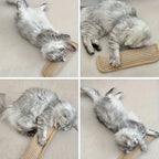 Cat Paw Pillow Toy & Scratching Pad - Large Plush Interactive Cat Toy for Solo Play Cuddling Kneading Stress Relief Indoor Cat Entertainment Soothing Gift for Cat Lovers