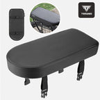 Bike Seat Cushion Cover – Comfortable PU Leather Bicycle Seat Pad with Durable Stitched Edges, Easy Install, Fits Most Bikes, Enhanced Riding Experience for Men & Women