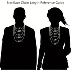 925 Sterling Silver Thick O-Ring Chain Necklace for Men and Women Hypoallergenic Elegant Unisex Statement Necklace Sizes 18 to 24 Inch Valentine Anniversary Birthday Gift for Girlfriend Boyfriend