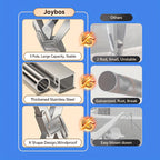 Clothes Drying Rack Stainless Steel 63" & 78.7" Retractable Foldable Heavy Duty Laundry Drying Rack, Collapsible Indoor Outdoor Clothesline with Adjustable Length for Balcony Bedroom Laundry Room