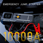 10000A Jump Starter with Air Compressor 160 PSI, Portable Car Battery Jump Starter Pack for Gas & Diesel Engines, USB-C QC 3.0 Fast Charge, Large Display, 3-Mode LED Flashlight, Jumper Cables Included – Giatero Q27