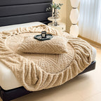 European Embossed Soft Bed Sheet – All Season Deep Pocket Mattress Cover, Super Soft Machine Washable Bedding for Twin Full Queen King, Warm Mattress Protector (No Pillowcase)
