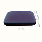 1.5-Inch Memory Foam Seat Cushion with Washable Cover – Non-Slip Grip, Pressure Relief & Posture Support for Office Chair, School Desk, Truck & Wheelchair