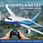 RC Airplane 787 Airliner Model BM30 BM29 3-Channel 2.4GHz Remote Control Glider with Gyroscope, EPP Foam, 200M Range, 6-10 Min Flight, Rolls & Stunts – Beginner RC Plane Gift for Kids & Adults