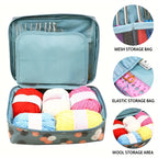 67pcs Complete Crochet Starter Kit for Beginners and Adults - All-in-One Set with 5 Skeins of Yarn, 9 Ergonomic Soft-Grip Hooks 2mm to 6mm, 8 Fine Hooks, Full Accessories and Portable Printed Bag, Perfect DIY Craft Gift for Women and Teens