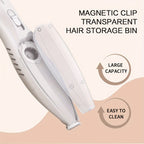 Wireless Pet Paw Trimmer with Vacuum Hair Collection - Strong Suction Auto-Collect Fur, USB Rechargeable Low Noise Paw Hair Clipper for Small & Large Dogs and Cats, No-Mess Grooming at Home