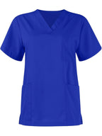 Unisex Medical Scrubs Set – Breathable Quick-Dry V-Neck Top & Drawstring Jogger Pants, Nursing Uniform for Women & Men, 7 Colors, Sizes S-XXL, Ideal for Hospitals, Dental Clinics & Veterinary Work