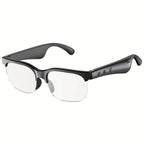 Smart Glasses with Built-In Bluetooth Wireless Earbuds – Stereo Sound, Hands-Free Calls, Glare-Resistant Lenses, Stylish Audio Sunglasses for Music, Driving, Sports & Outdoor Activities, Gift for Couples