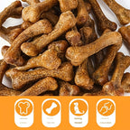 Dog Chew Toys 16pcs Set – Dental Cleaning Bones & Rubber Chew Sticks for Small to Medium Dogs – Safe Non-Toxic Teeth Cleaning Dog Toys for Indoor & Outdoor Use, Boredom & Anxiety Relief